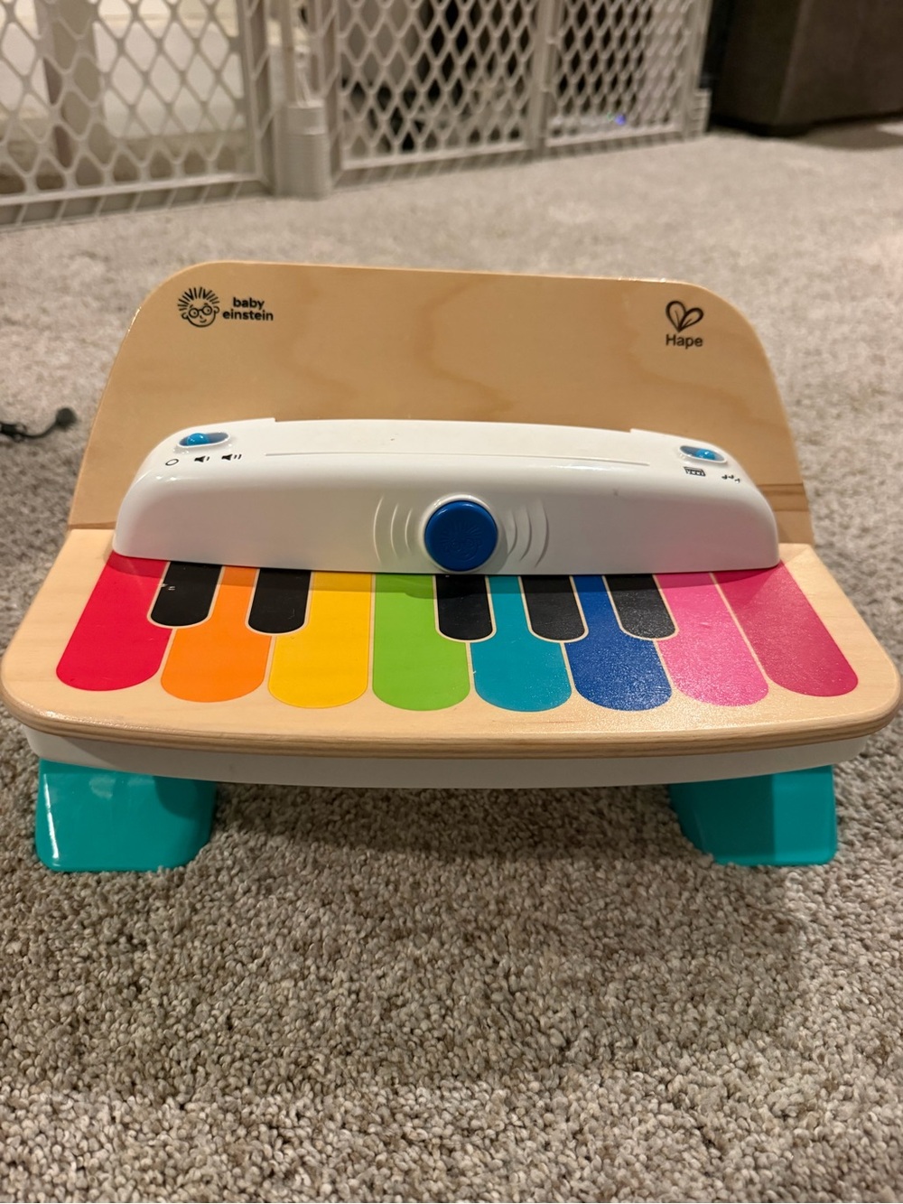 Baby Einstein by Hape Colorful Rainbow Piano Toy - Multicolor